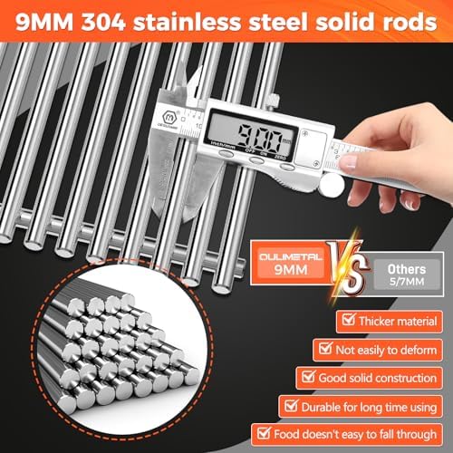 QuliMetal 9MM Thick 19.5" Grill Grates - Image 3