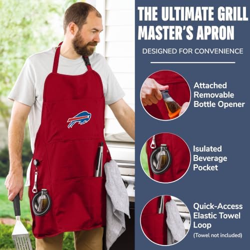 Team Sports America NFL Ultimate Grilling Apron - Image 5