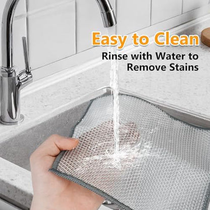 Non-Scratch, Quick-Drying, Odor-resistant wire dish rag - Image 6