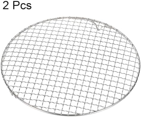 HARFINGTON 2pcs Round Cooking Rack 11-inch 201 Stainless Steel Cross Wire - Image 3