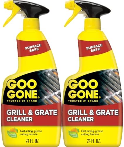 Goo Gone Grill and Grate Cleaner Spray Cleans and Degreases BBQ Cooking Grates by GooGone