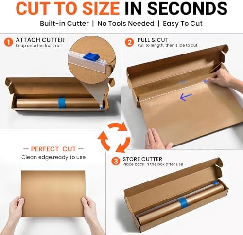 Grill Mats Roll with Cutter, Grill Mats - Image 4