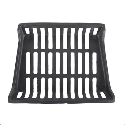 20 inch Fireplace Grate Heavy Duty, Cast Iron Fire Grate - 20" W x 15" D x 7" H