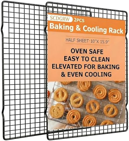 Cooling Racks for Cooking 2-Pack by SCDGRW