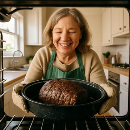 HIC Kitchen Roasting Oval Baking Rack, Chrome-Plated Steel Wire, - Image 3