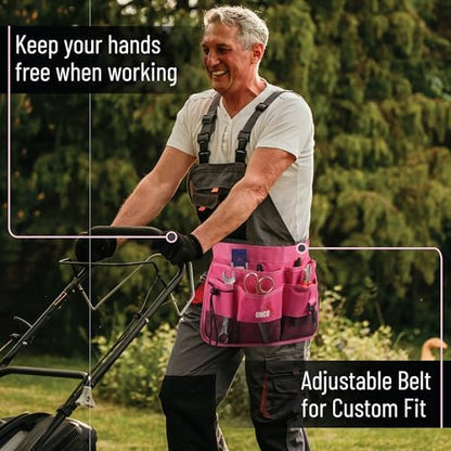 UNCO- Adjustable Gardening Belt, 7 Pockets, Cut and Water Resistant, Garden - Image 5