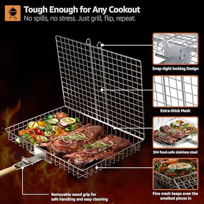Sorbus Grill Basket - Image 5