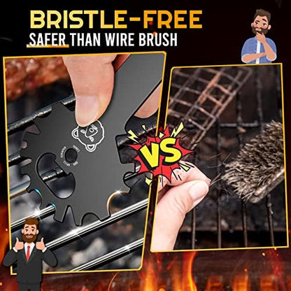 Grilling Gifts for Men Stocking Stuffers BBQ Grill Scraper: Women Gifts for - Image 3
