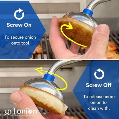 Grill Onion Grill Grate Cleaner Tool - Image 4