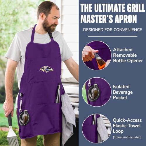 Team Sports America NFL Ultimate Grilling Apron - Image 6