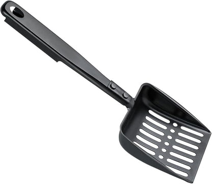 Hollow Out Fireplace Ash Sifter, Metal Black Coal Shovel Heat Resistant Fireplace Scoop Charcoal Shovels Fireplaces Tools
