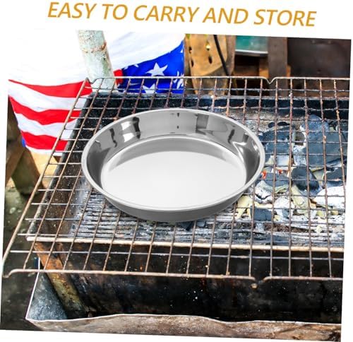Stainless Steel round Charcoal Grill Pan - Image 7