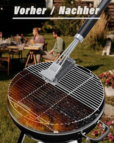 3 in 1 Barbecue Brush, Barbecue Cleaning Brush - Image 7