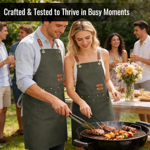 Aoomzoon Durable Kitchen Aprons - Image 2
