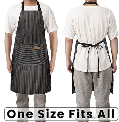 BeLuyi 2 Pack Adjustable Bib Apron - Image 6