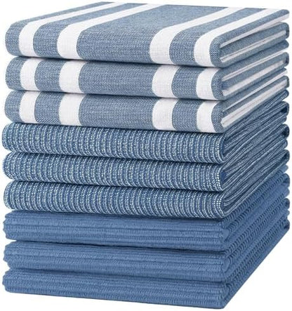 Homaxy Cotton 380 GSM Premium Kitchen Towels, 9 Pack by Homaxy