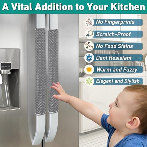 Refrigerator Door Handle Covers, Performance Appliance Handle Covers, Non-Slip - Image 3