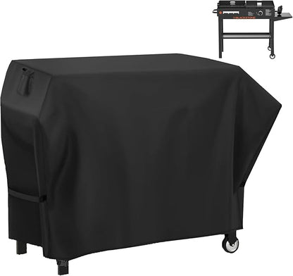 Grill Cover for Blackstone Duo 17" Griddle and Grill Combo 1819, Heavy Duty Waterproof Blackstone 5091 Cover, Outdoor BBQ Grilling Cover