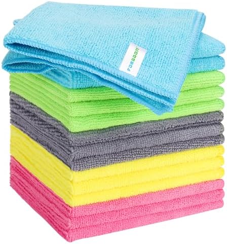15Pcs Microfiber Cleaning Cloths, Cleaning Rag by Unknown