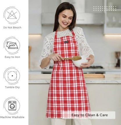 Encasa XO Cotton Kitchen Aprons - Image 6