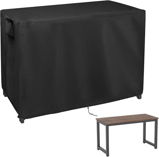 Outdoor Table Cover for Patio Furniture, 52inch Prep Table Cover Waterproof for Patio Bar,Grill Cart,Kitchen Island Tables-52"L x 26"W x 30"H