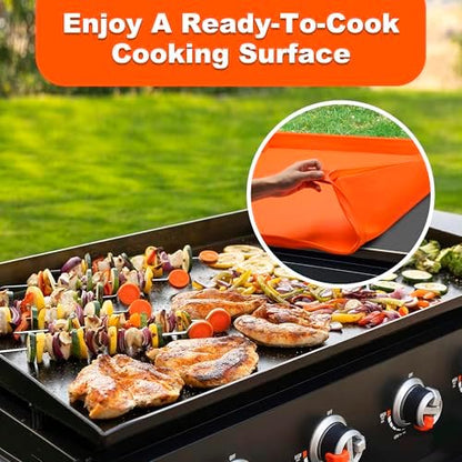 NancyL 36 Inch Silicone Griddle Cover - Image 5