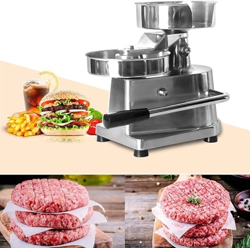 Commercial Hamburger Press Patty Maker, Home Large Manual Burger Forming - Image 4