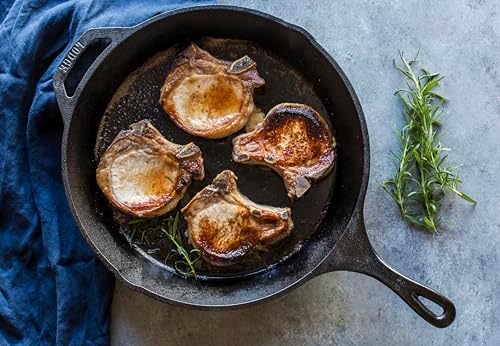 Lodge Pre-Seasoned Cast Iron Skillet, 12 Inches - Image 2