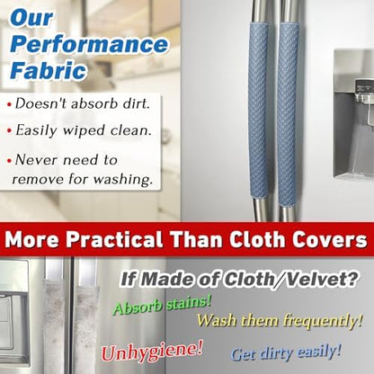 Refrigerator Door Handle Covers, Performance Appliance Handle Covers, Non-Slip - Image 2