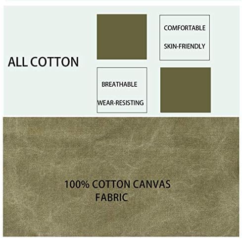 No-Tie Canvas Apron Heavy-Duty 16OZ Work Apron - Image 7