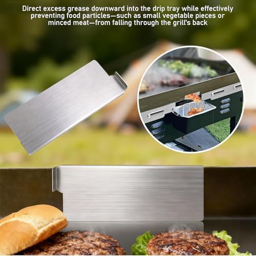 Grease Trap for Blackstone Griddle, Stainless Steel Gate Accessory - Image 4