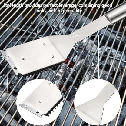 16.5” Grill Brush and Scraper - Image 4