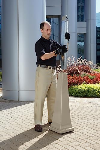 Rubbermaid Commercial Grounds-Keeper Cigarette Waste Collector, Plastic/Steel - Image 4