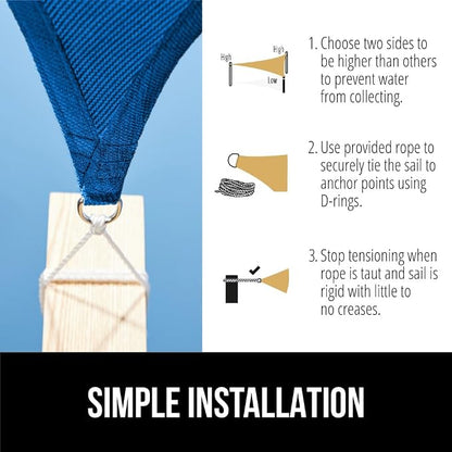 GORILLA GRIP Heavy Duty Sun Shade, UV Protection Fade Tear and Rust Resistant - Image 6