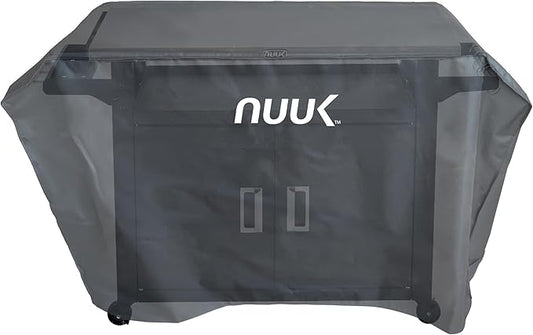 NUUK 20IN x 42IN Waterproof Outdoor Cooking Station Cover for Kitchen Prep Island, Heavy Duty UV Resistant BBQ Grill Table Covers for Pizza Oven Cart