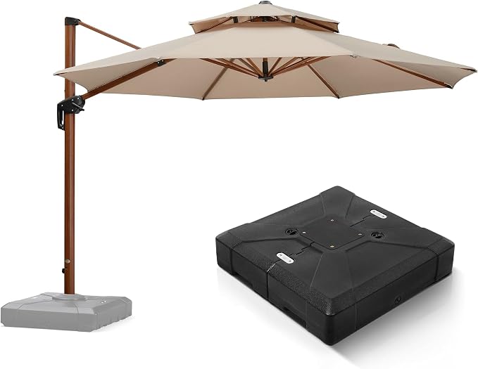 PURPLE LEAF Cantilever Umbrella by PURPLELEAF