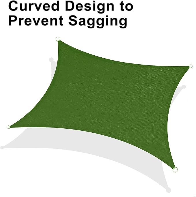 LOVE STORY Custom Size 10' x 24' Sun Shade Sail - Image 6