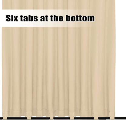 Easy-Going Outdoor Curtains for Patio 1 Panel, 150x96 inch, Weatherproof - Image 4