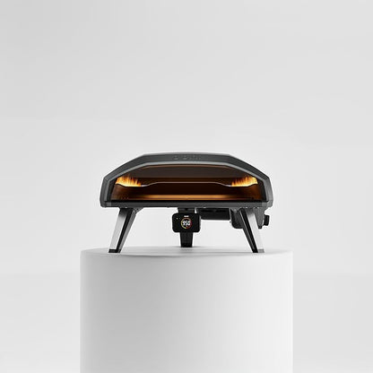 Ooni Koda 2 Pro Gas Pizza Oven – 18" Propane Powered Outdoor Oven with 28 mBar Regulator and Gas Hose, Propane Portable Pizza Oven - Blue