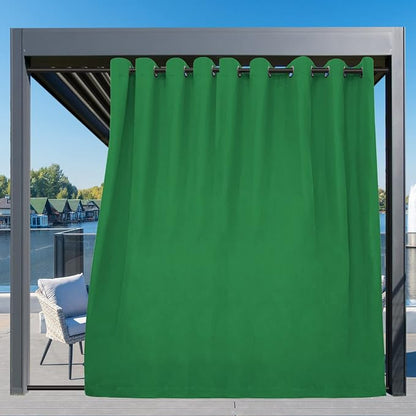 Easy-Going Outdoor Curtains for Patio 1 Panel, 150x96 inch, Weatherproof - Image 3