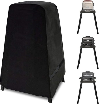 ZJYWSCH Cover for Ninja Woodfire 8-in-1 Outdoor Pizza Oven on Stand Waterproof Ninja Woodfire OO101 Outdoor Pizza Oven Stand Cover OO100 Series 600D Heavy Duty