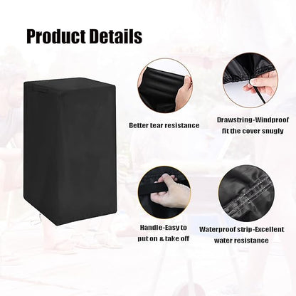 Smoker Cover for Masterbuilt 710 WiFi / 30-inch Digital Smoker, Waterproof Covers for Outdoor Electric Vertical BBQ Smoker- 24" D x 22" W x 40" H