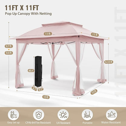 COOS BAY 11x11 Pop Up Gazebo - Image 3