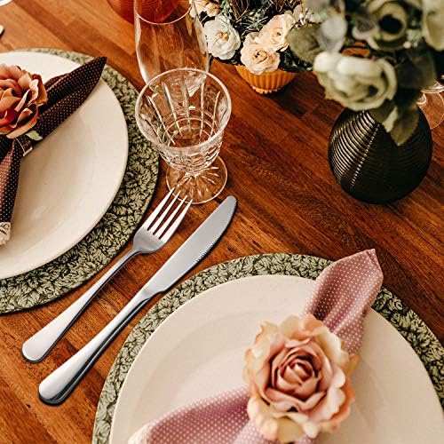 Hiware Dinner Forks Set, Food-Grade 18/8 Stainless Steel Forks Silverware - Image 7