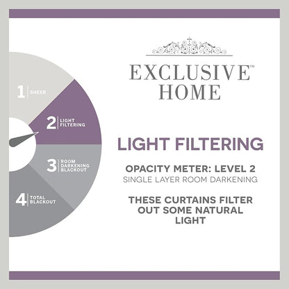 Exclusive Home Cabana Solid Indoor/Outdoor Light Filtering Hook-and-Loop Tab - Image 8