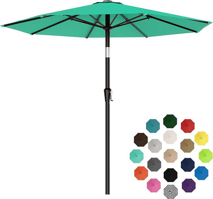 9 FT Patio Umbrella for Outdoor, Outdoor Table Umbrella - Image 2