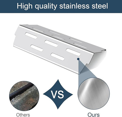 Heat Deflectors for Weber Genesis II 300/LX 300, GS4 Genesis ii E-310 ii E-315 ii E/S335 ii se-335 Grill (304 Stainless Steel, ES/410 * 3)