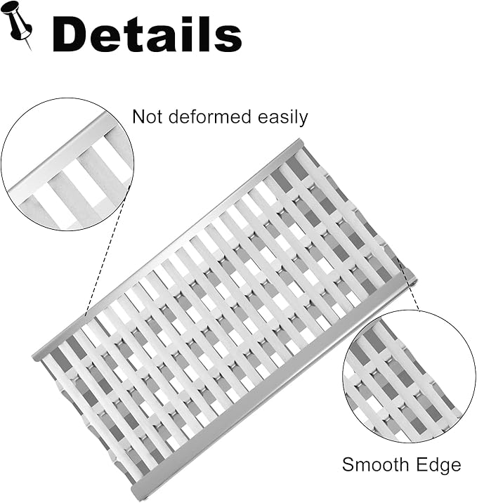 54801 92911 Grill Grates Replacement for DCS Grill Parts 36DBQAR, 36EBQAR, 48DBQAR, 48DBQR, 48EBQAR, BGA36-BQARL,BGA36-BQARN,BGA48-BQARL, BGA48-BQARN, Ceramic Rods Briquettes Radiant Tray Grid
