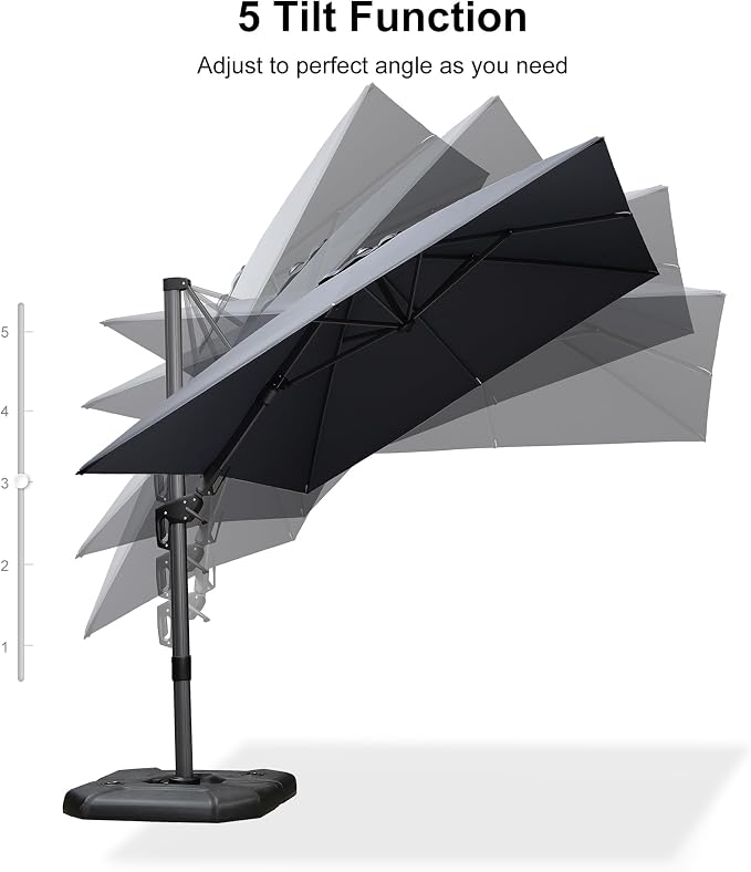 PURPLE LEAF Patio Umbrella - Image 8