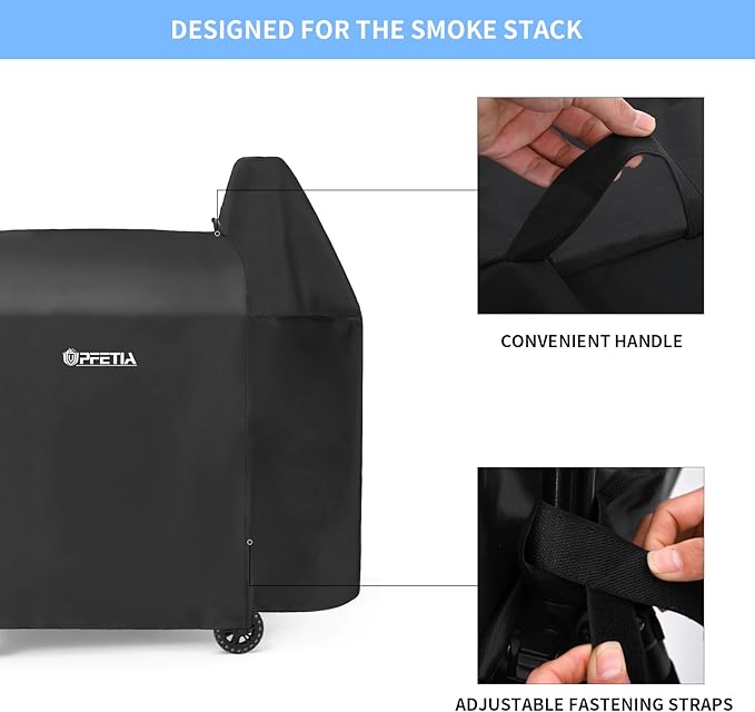 Grill Cover for Pit Boss 820 Series, Pro Series 850 Pellet Grill, Waterproof & Heavy Duty Pit boss Accessories for Pit Boss Pellet Smoker Cover
